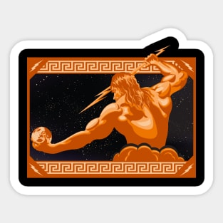 Zeus Sticker